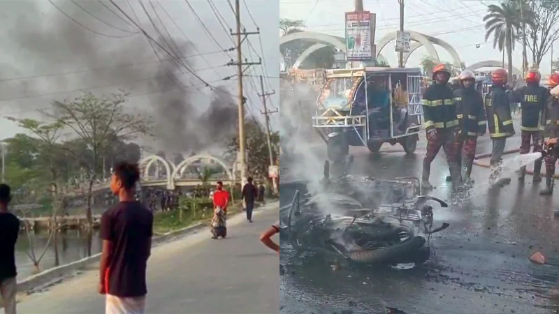 ঝুট ব্যবসার নিয়ন্ত্রণ নিয়ে বিএনপির দুই গ্রুপের সংঘর্ষ, আহত ১০